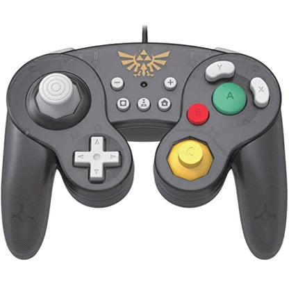 HORI Nintendo Switch Battle Pad (Zelda) GameCube Style Controller - Nintendo Switch - style: Zelda