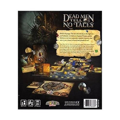 Minion Games Renegade Game Studios Dead Men Tell No Tales Strategy Boxed Board Game Ages 12 & Up for 2-5 Players 60-75 minutes playing time | Cooperative Action Point System Pirate Adventure, Ages 12 and Up, 60-75 Min Playtime, Includes 11-inch Strategy B