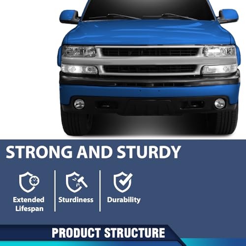 PIT66 Hood Insulation Pad 1/2" with Clips Compatible with Chevy Tahoe 2000-2006/Fit Chevy Suburban 1500 2500 2000-2006 - style: 2000-2006 Chevy Tahoe/Suburban