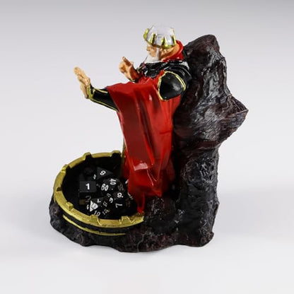DND Dice Tower God Dice Tower DND Accessories | dnd dice tray for RPG Games Tabletop Games Such Dragons and Dungeons - color: Painting