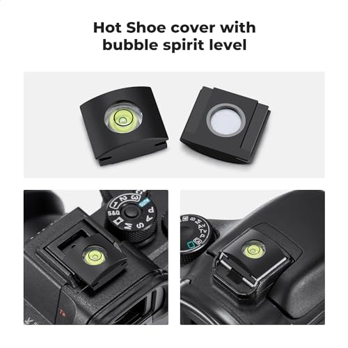 K&F CONCEPT 3pcs Screen Protector Compatible with Sony ZV-1/ZV-1 II/ZV-E10 Camera & Hot Shoe Cover, Ultra Clear Tempered Glass Screen Protector, Anti Scratch Bubble Free Ultra Resistant - size: ZV-E10/ZV-1F/ZV-1 II/ZV-1