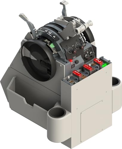Professional 737 Throttle Quadrant for Flight Simulator – Motorized Autothrottle, Trim Wheels, Flaps & Speed Brake – 1:1 Home Cockpit Hardware Compatible with MSFS 2020/2024, X-Plane, Prepar3D (737MAX) - size: 737MAX