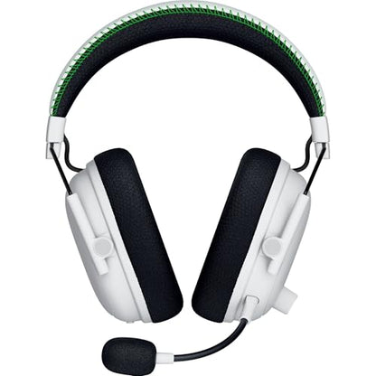 Razer BlackShark V3 Pro Wireless ANC Xbox Gaming Headset, White | Full Band Mic, 50mm Drivers, 2.4 GHz, Bluetooth, USB, 3.5mm, Works with PC, Mac, PS5, Nintendo Switch, 70 Hr Battery - color: White, style: Xbox