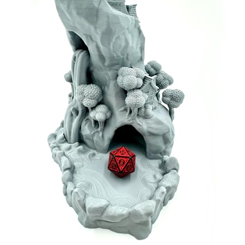 Mountain Village Dice Tower - D&D RPG Tabletop Gaming Accessory - Modular Design for Easy Storage