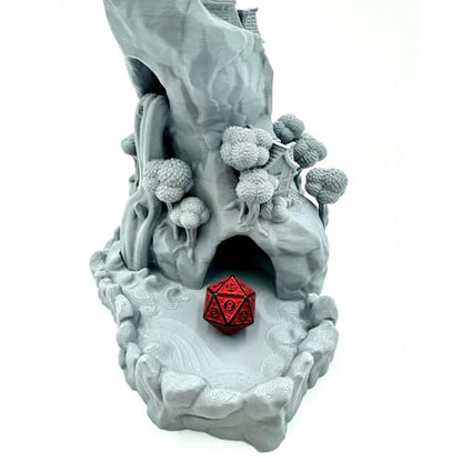 Mountain Village Dice Tower - D&D RPG Tabletop Gaming Accessory - Modular Design for Easy Storage