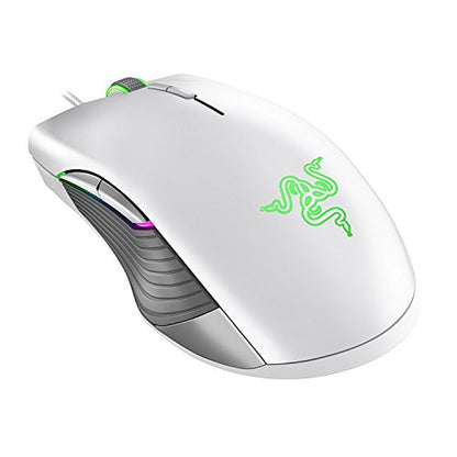 Razer Lancehead TE Ambidextrous Gaming Mouse: 16,000 DPI Optical Sensor - Chroma RGB Lighting - 8 Programmable Buttons - Mechanical Switches - Mercury White