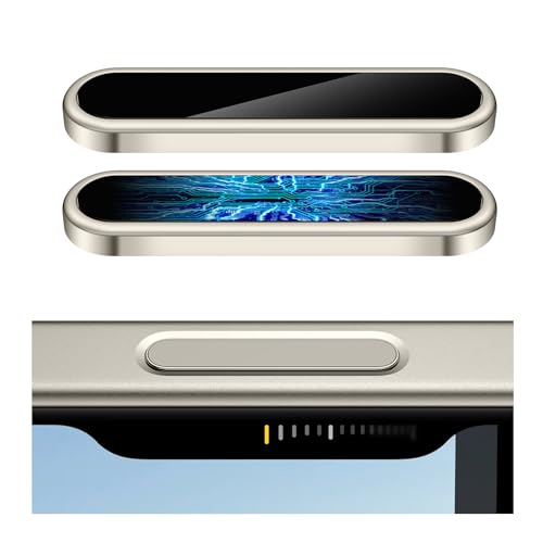 AMANECER 2 Pack Camera Control Button Protector for iPhone 16 Pro/16 Pro Max/17 (Standard), Auto-Alignment Sensitive Capacitive Protective Cover fit Apple Phone Side Click Capture Key, Natural Titanium - color: Natural Titanium, size: iPhone 16 Pro/16 Pro