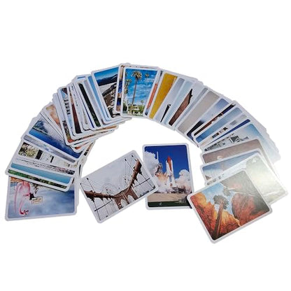 Rio Grande Games Pictures USA Expansion: Family Party Game, 110 USA Photos, Creative Board Game, Ages 8+, 3-5 Players