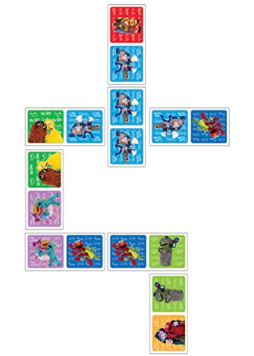 MasterPieces Kids Games - Sesame Street Picture Dominoes - Game for Kids and Family - style: Sesame Street