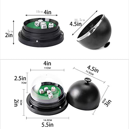 Automatic Dice Roller Cup with Dices for Adults Party Table Games EK1981