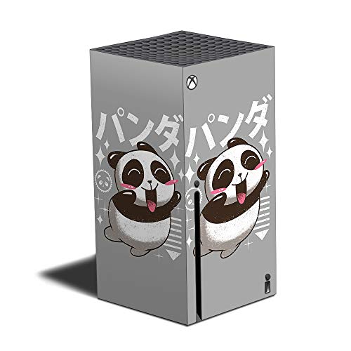 MightySkins Skin Compatible with Xbox Series X - Panda Kawaii | Protective, Durable, and Unique Vinyl Decal wrap Cover | Easy to Apply and Change Styles | Made in The USA (MIXBSERX-Panda Kawaii) - color: Panda Kawaii