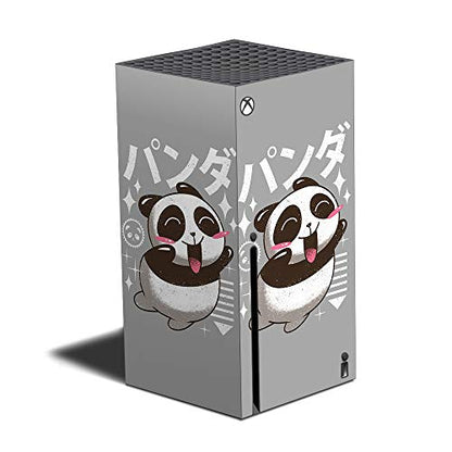 MightySkins Skin Compatible with Xbox Series X - Panda Kawaii | Protective, Durable, and Unique Vinyl Decal wrap Cover | Easy to Apply and Change Styles | Made in The USA (MIXBSERX-Panda Kawaii) - color: Panda Kawaii