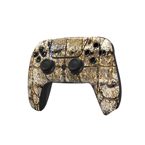 ProControllers LLC Custom Wireless Controller for PS5 - Hand Airbrushed & Multiple Designs Available (Crocodile) - color: Crocodile
