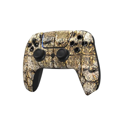 ProControllers LLC Custom Wireless Controller for PS5 - Hand Airbrushed & Multiple Designs Available (Crocodile) - color: Crocodile