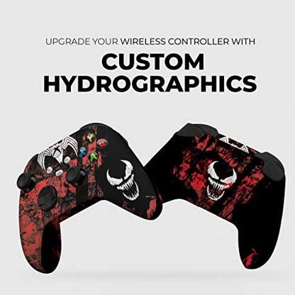 DreamController Carnagge Custom X-box Controller Wireless compatible with X-box One/Series X/S Proudly Customized in USA with Permanent HYDRO-DIP Printing(NOT JUST A SKIN) (MODDED) - color: Carnagge, size: Modded - Front & Back Print