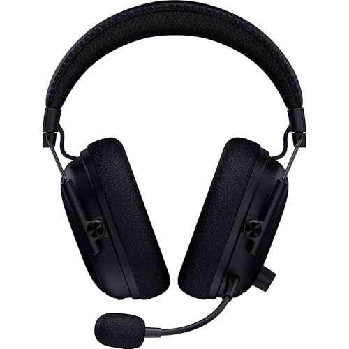 Razer BlackShark V3 Pro Wireless ANC Gaming Headset for PC, Black | Full Band Mic, 50mm Drivers, 2.4 GHz, Bluetooth, USB, 3.5mm, Works with Mac, PS5, Nintendo Switch, Smartphone, 70 Hr Battery - color: Black, style: PC