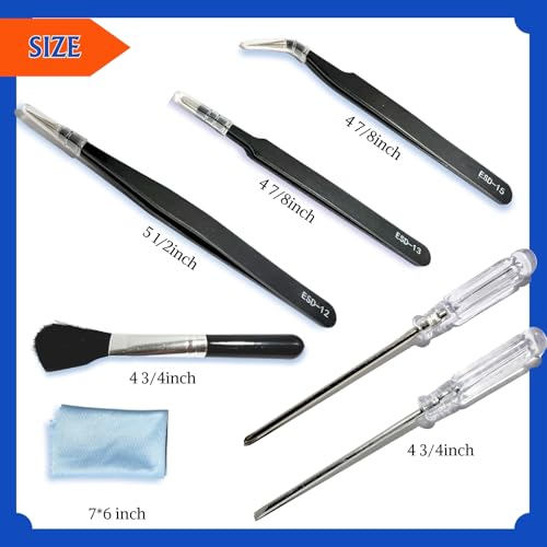 Gundam Model Tool Kit, 28pcs Hobby Building Tool Set, Modeler Basic Tools Craft Set for Cars, Airplanes, Buildings, Gundam, Robots Models Repairing and Fixing