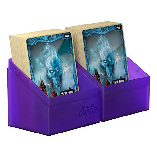 Ultimate Guard Boulder Deck Case 80+ Std. Size Amethyst - color: Amethyst, size: 80+