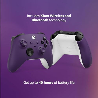 Microsoft QAU-00068 Xbox Wireless Controller Astral Purple 2 Pack (Renewed) - color: Astral Purple