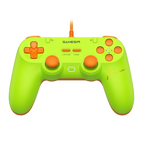 GameSir Tegenaria Lite Wired Gaming Controller for PC, Switch, Android, iOS, PC Controller Hall Effect Sticks, Low Latency, 1000Hz Polling Rate, Turbo Function(MenaRD Collaboration Edition)