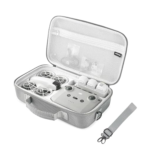 NEO Case, Waterproof hard Carrying Case for DJI NEO, Travel Storage Bag for DJI NEO Fly More Combo, Compatible RC-N3/N2 remote controller/Intelligent Flight Battery/Charging Hub and Accessories