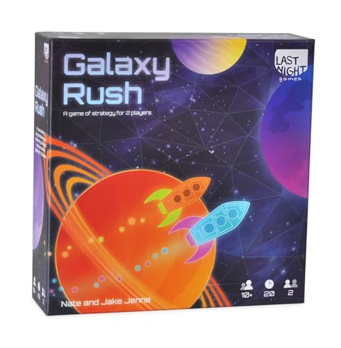 Galaxy Rush | 2 Player Strategic Card Game with Engine Building, Set Collection, Card Drafting and Racing