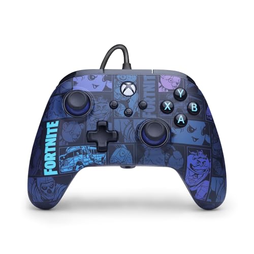 PowerA Advantage Wired Controller for Xbox Series X|S - Fortnite: Victory Royale, gamepad, hall effect thumbsticks, gaming controller, USB-C, Works with Xbox One, Officially Licensed (Amazon Exclusive) - style: Fortnite: Victory Royale