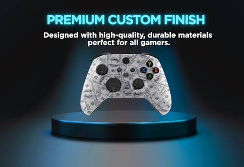 Stealth Controllers Wireless Controller for Xbox Series S, Xbox Series X, Xbox One - Soft Touch Feel - Custom Series S/X Controller ($100 Money) - color: $100 Money