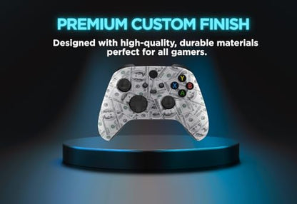 Stealth Controllers Wireless Controller for Xbox Series S, Xbox Series X, Xbox One - Soft Touch Feel - Custom Series S/X Controller ($100 Money) - color: $100 Money
