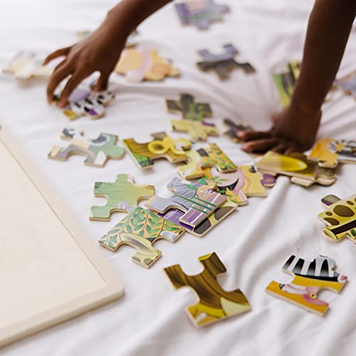 Melissa & Doug African Plains Safari Wooden Jigsaw Puzzle with Storage Tray (24 pcs) - style: African Plains Safari