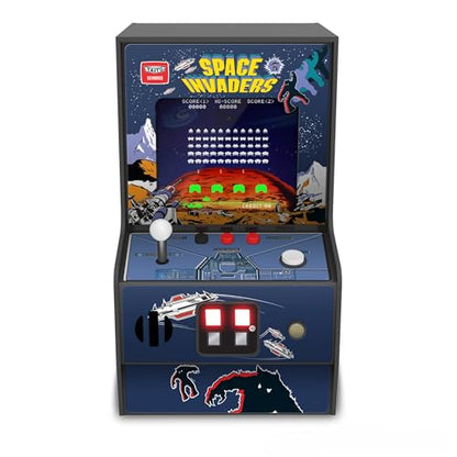 My Arcade Space Invaders Micro Player: Mini Arcade Machine Video Game, Fully Playable, 6.75" Collectible Premium Edition - style: Space Invaders