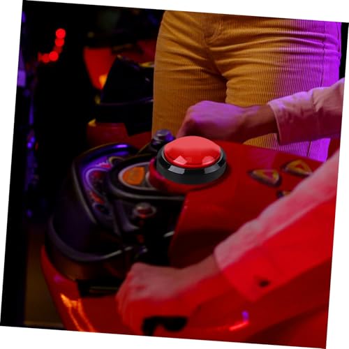 Game Machine Push Button with Light Replacement Switch for Competition Games Easy Operation for Arcade and Gaming Machines LED Illuminated Design