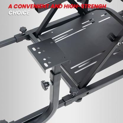 ciwucseat Racing Simulator Cockpit with Monitor Mount, Sim Racing Cockpit, Racing Wheel Stand Compatible with Fanatec, Thrustmaster, Logitech, Moza Racing Games on PS5, PS4, Xbox and PC - color: Cockpit