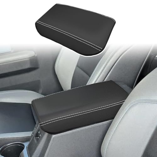 ramuel Center Console Armrest Cover for Ford Bronco 2021-2025 | Anti-Scratch ，Non-Slip ，PU Leather ，Easy Install - size: for Bronco 6th Gen