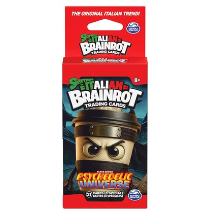 Skifidol Italian Brainrot Official Trading Card Game 3-Pack Blind Booster Box, 21 Cards of Wave 1: Psychedelic Universe, Collectible TCG, for Ages 8 & Up - style: 3-Pack Blind Booster Box, 21 Cards