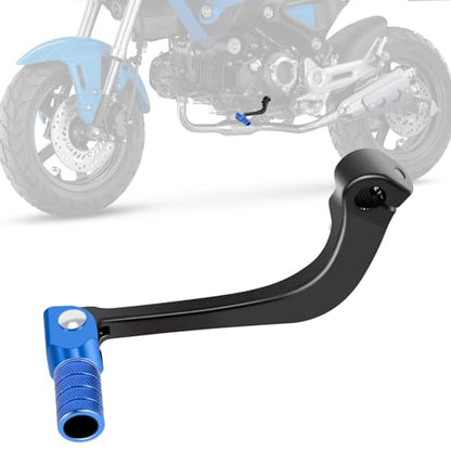 Motorcycle Folding Gear Shifter Shift Lever CNC for Grom MSX 125 2013-2024 Grom Clone Boom Vader 125 BD125 SR6 Blue - color: Blue