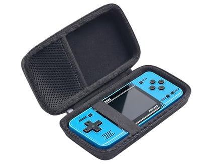 inDomit Hard Protective Travel Case Compatible with WELLST·G/TaddToy/Beijue 16-Bit - Portable Retro Game ,Black(CASE ONLY)