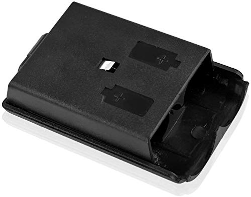 MaxLLTo 2 Pcs Battery Pack Cover Case Shell Kit for Xbox 360, Xbox 360 Game Wireless Controller Replacement Battery Cover