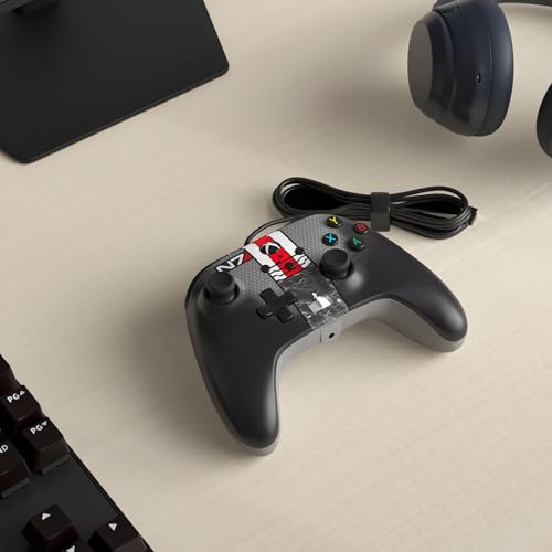 PowerA Enhanced Wired Controller for Xbox Series X|S - Mass Effect N7, Officially Licensed for Xbox - color: Mass Effect N7