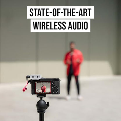 RØDE Wireless GO (Gen 3) – Compact Wireless Mic – Pristine Audio, 32-bit Float Recording, Automatic Level Control, for Phones, Cameras and Computers (White) | 32-Bit Float Onboard, Intelligent Gainassist, Series Iv 2.4ghz, 128-Bit Encryption, 260m Range -