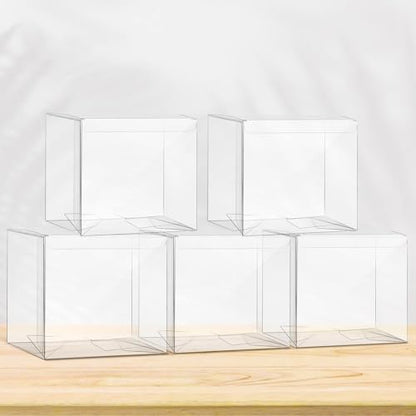 5 Pack Clear PKMN ETB Protector Case, PKMN Elite Trainer box Protector, PET Plastic Display Box Protector for Collectors Gifts Elite Trainer Boxes - 0.5mm Thick (Pack of 5) - size: 5 Pack