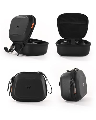 GesTac Carrying Case Compatible with Switch 2 Pro Controller, Travel Protective Portable Storage Bag, Hard Shell EVA Shockproof, Anti-Scratch – Black