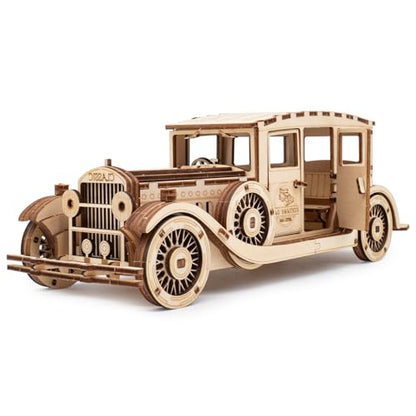 Adults 3D Wooden Puzzles Vintage Car DIY Model Kits | Christmas Birthday Gifts - style: vintage car