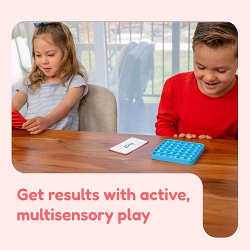 The Fidget Game Word Pop CVC Word Games for Kids 4-6 | Learn to Read in Weeks, Multisensory Reading & Phonics, Interactive Board Game, Pre Kindergarten to 1st Grade