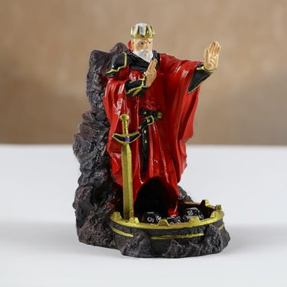 DND Dice Tower God Dice Tower DND Accessories | dnd dice tray for RPG Games Tabletop Games Such Dragons and Dungeons - color: Painting