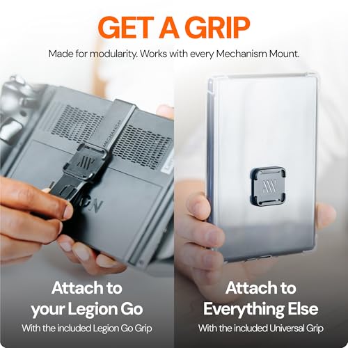 Mechanism 7-in-1 Bundle for Legion Go | Kickstand, Battery, VESA & Wall Mounting Kit | Mount Anything to Your Legion Go Console & It to Anything | Case Friendly Accessories - color: Legion Go