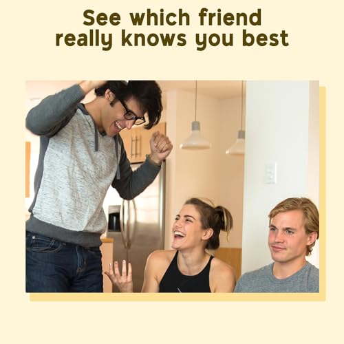 Do Your Friends Even Know Each Other? Fun Party Game for Adults and Teens | See How Well You Know Your Friends in this Who Knows You Best Friends Edition Game for Game Night, the Ultimate Friends Gift
