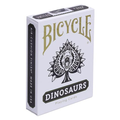 Dinosaur Bicycle Playing Cards: Limited Edition Deck for Kids & Adults - Unique Dino Games, Collectible Themed Poker Cards to Enhance Card Games, Dinosaurs Toys & Games Legacy, Jurassic Era