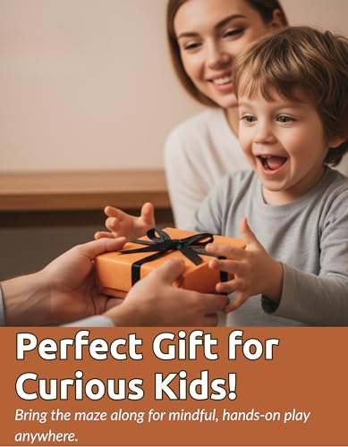 Mini Spider Maze Puzzle – Wooden Handheld Puzzle Game, Brain Teaser Labyrinth Toy, Fun Logic Puzzle, Portable Travel Puzzle Challenge - style: Mini Spider