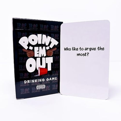 Point Em Out Party Card Game for Adults | Game Night Starter, Family & Friend Fun, After Parties and More